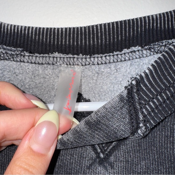 FP Movement
Cotton Blend Intercept Pullover Black Grey 
XS - Picture 6 of 9